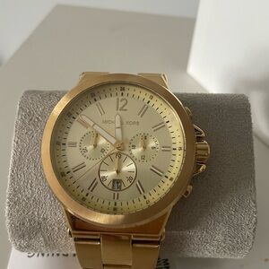 Michael Kors Gold Chronograph Watch